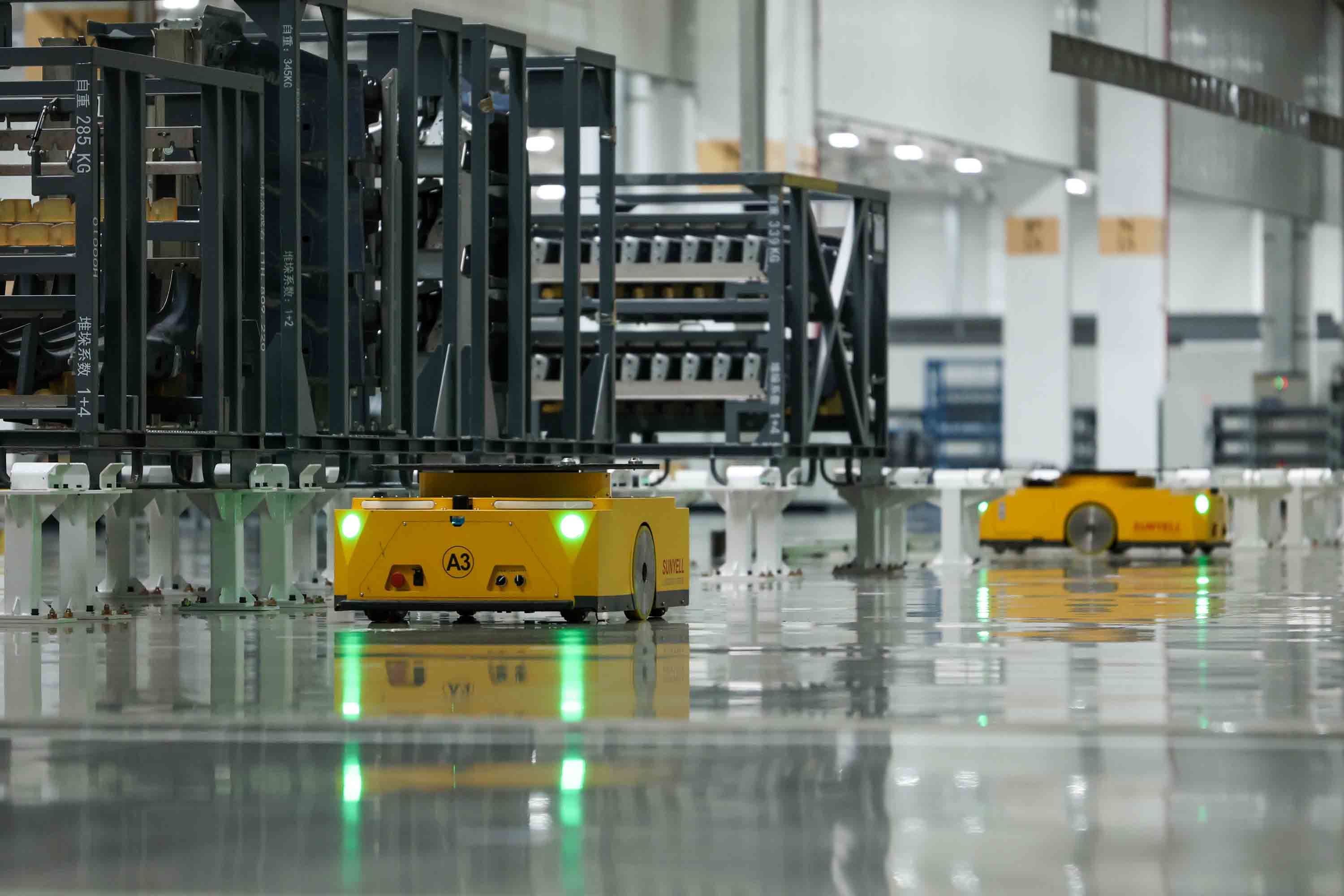 智慧園區-壓簧區升級改造